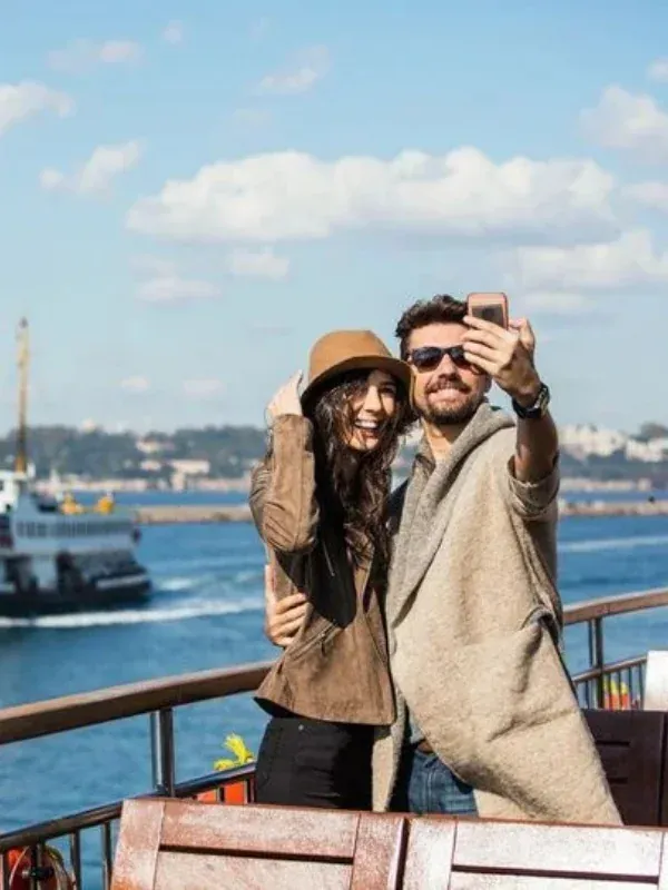 Bosphorus sailing cruise at sunset