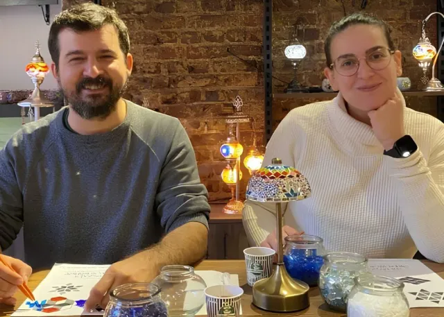 Traditional Turkish Mosaic Lamp Workshop