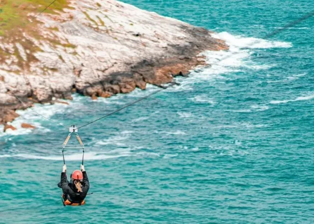 Zippline Adventure Entry Ticket at Sile Lighthouse