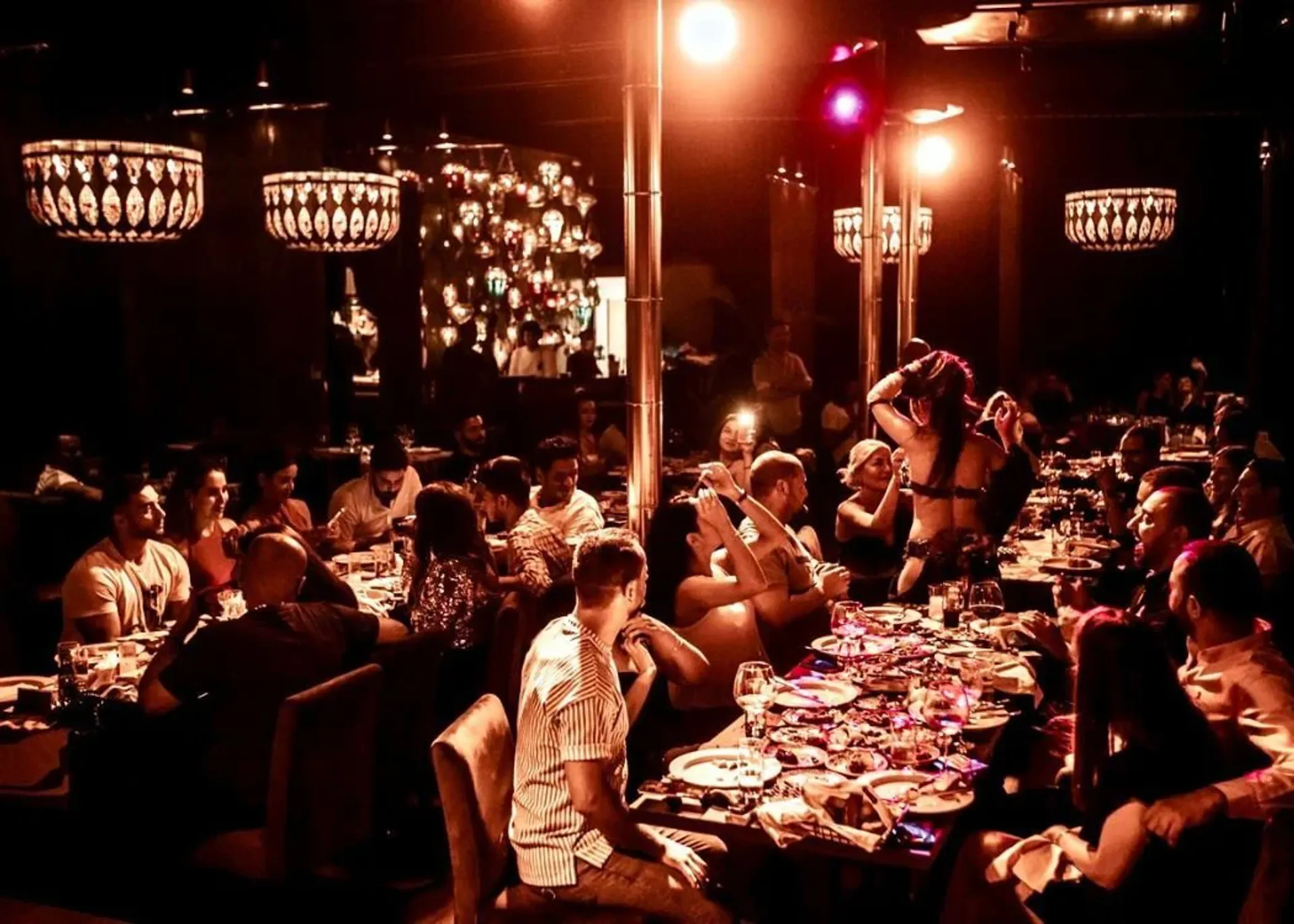 Premium Dining Experience with Exclusive Shows at Nomads Restaurant