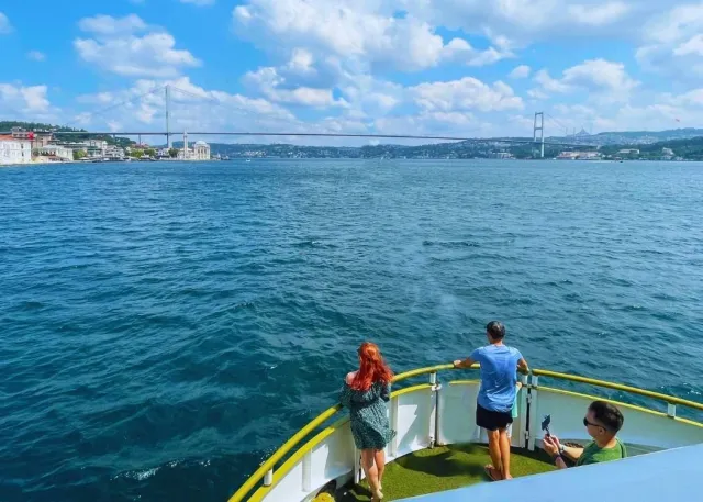 Golden Horn & Bosphorus Sunset Cruise with Audio Guide