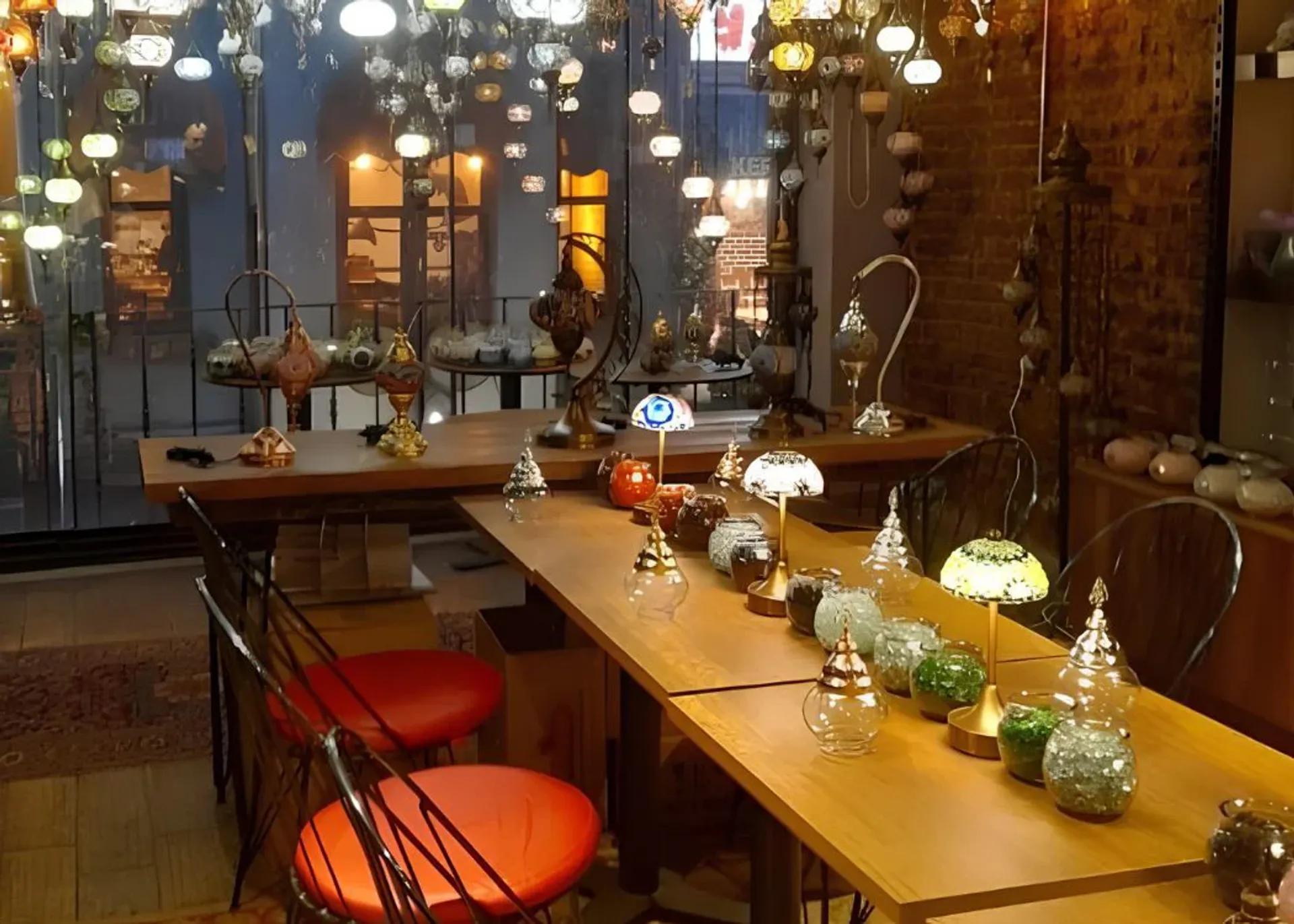 Traditional Turkish Mosaic Lamp Workshop