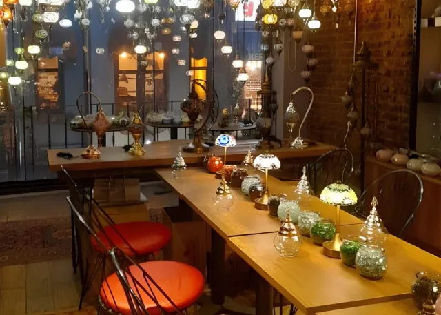 Traditional Turkish Mosaic Lamp Workshop
