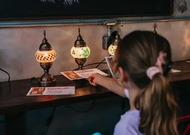 Traditional Turkish Mosaic Lamp Workshop