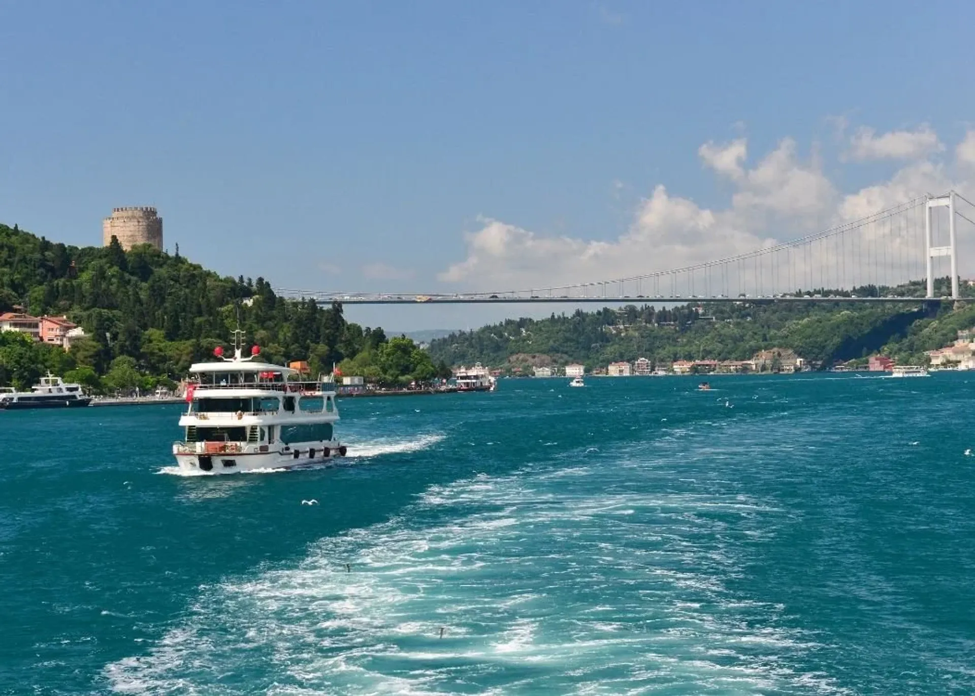 Golden Horn & Bosphorus Sightseeing Cruise with Audio Guide