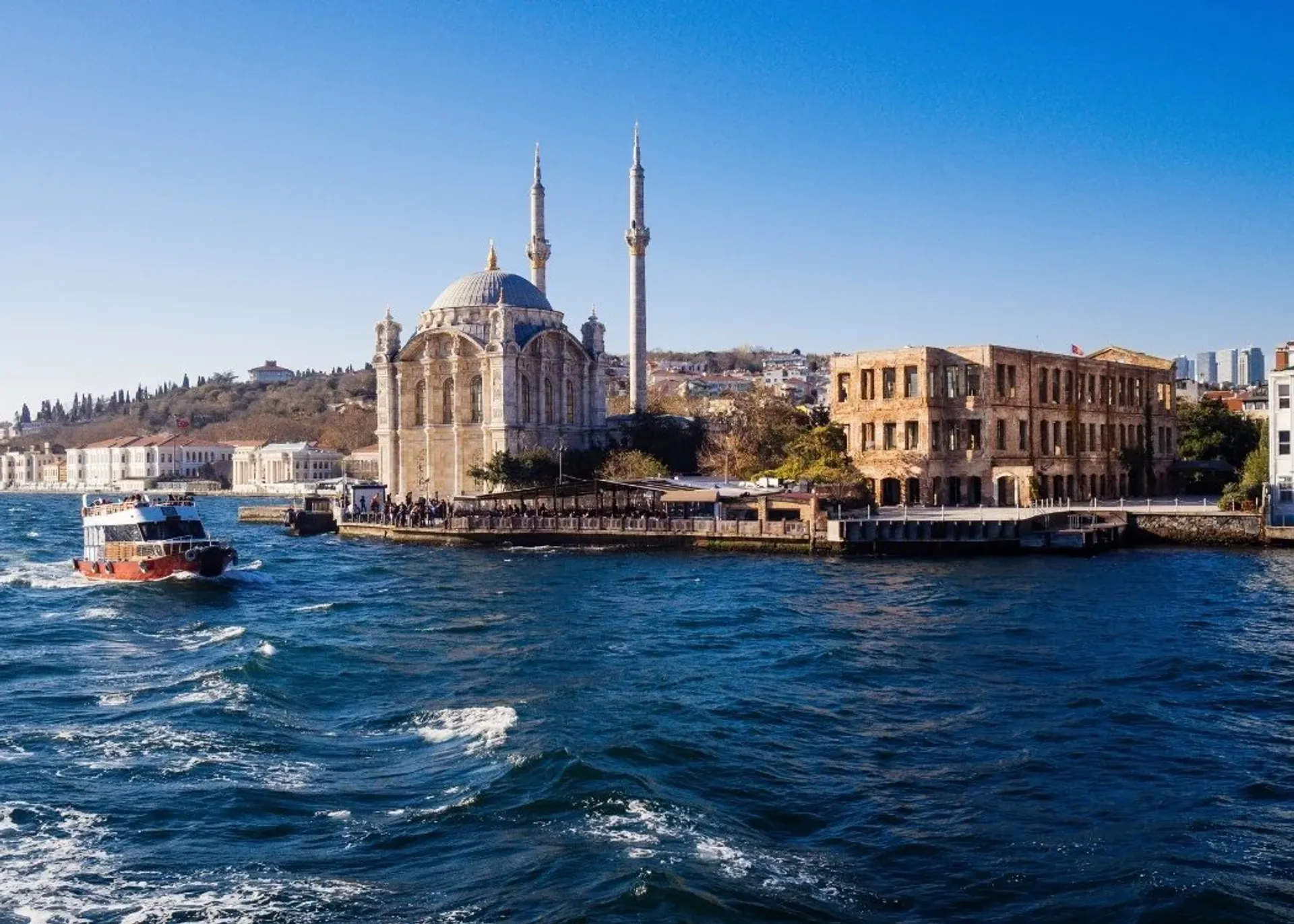 Bosphorus Sunset Cruise with Audio Guide