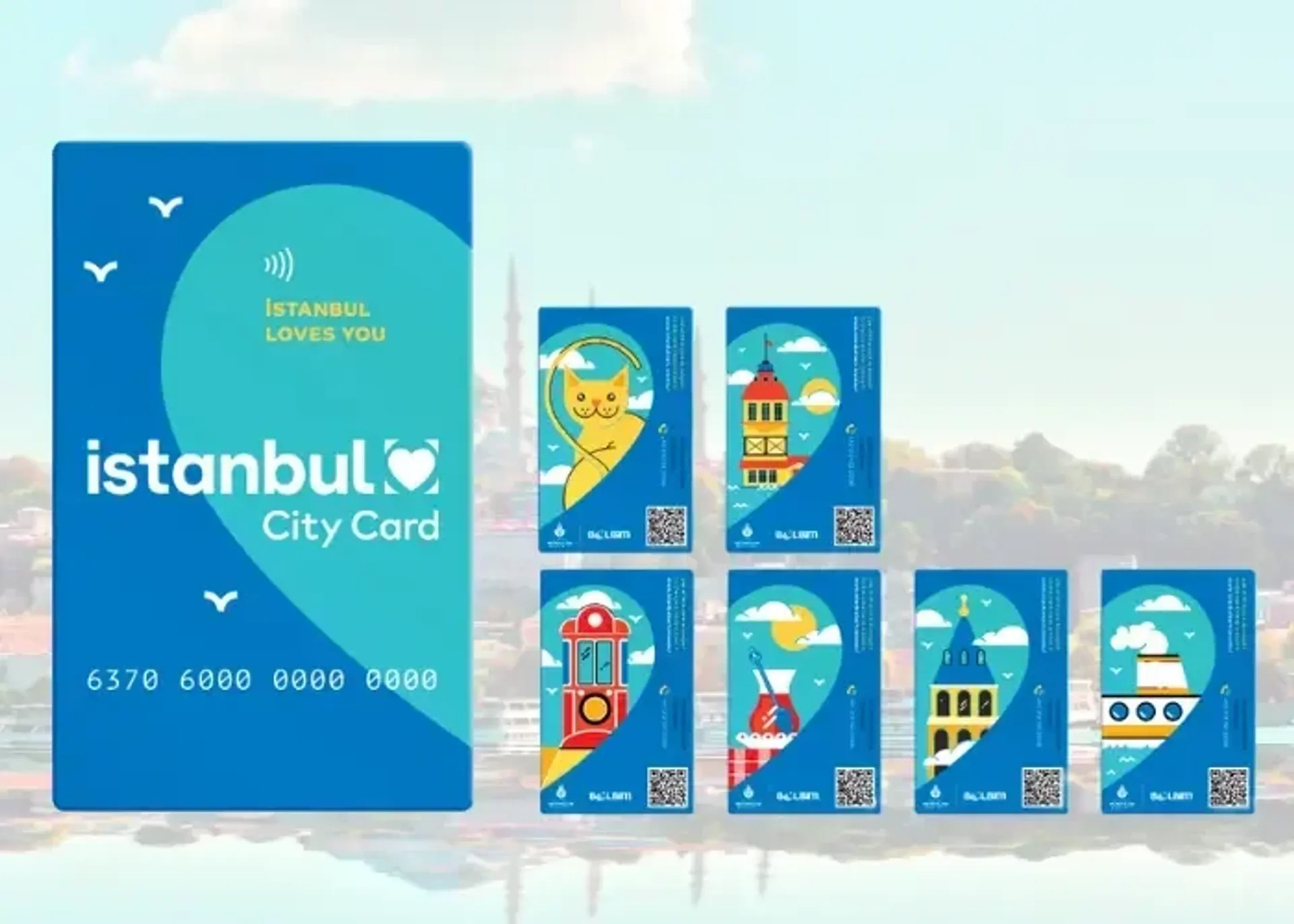 Unlimited Istanbul Public Transportation Card