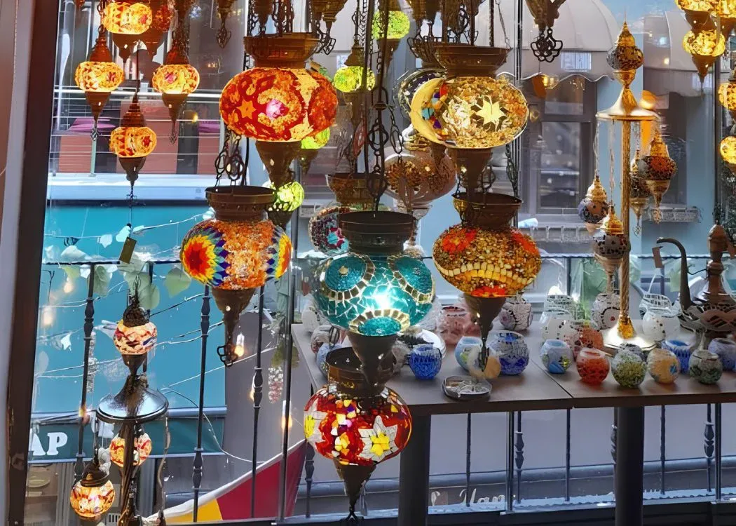 Traditional Turkish Mosaic Lamp Workshop