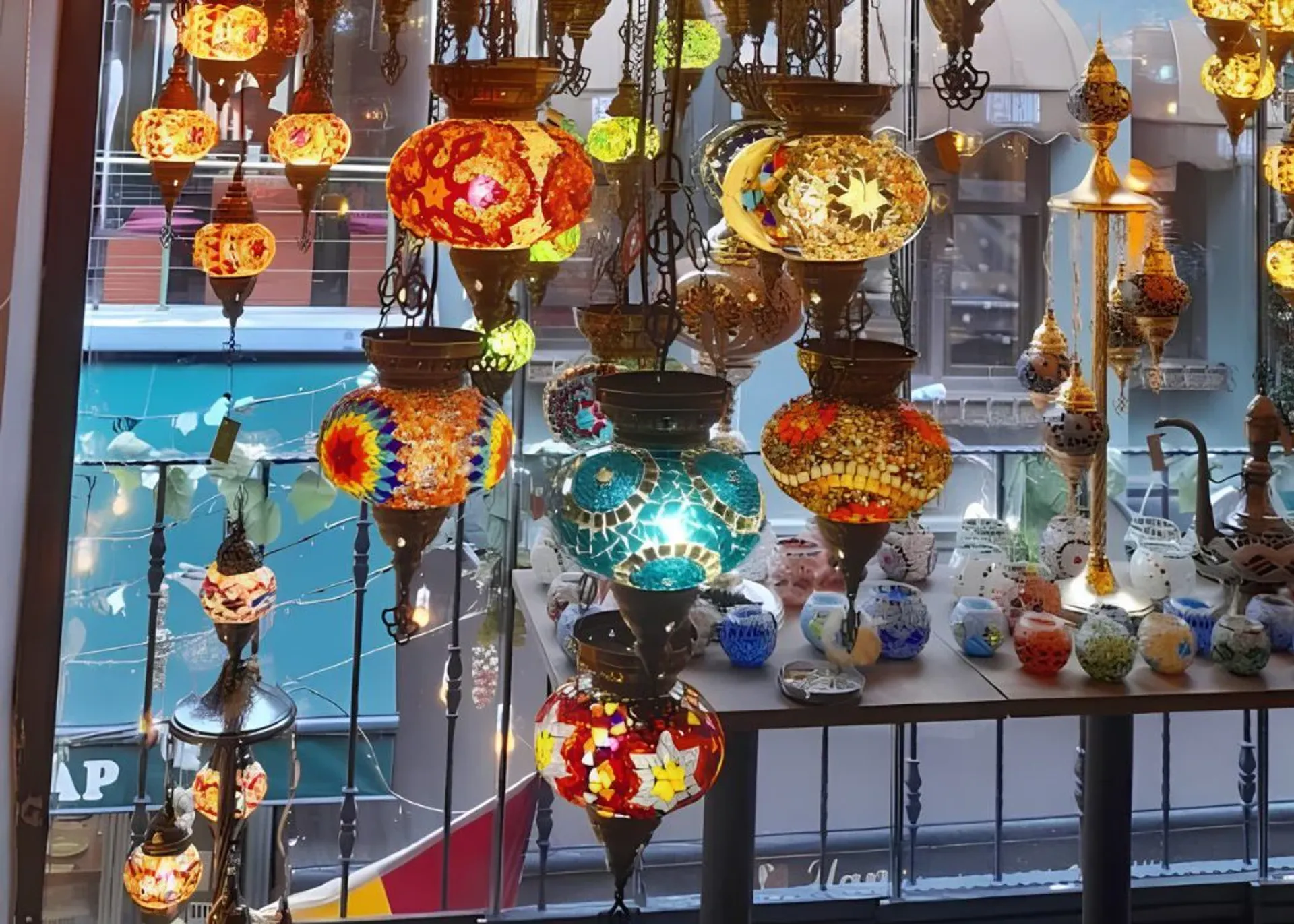 Traditional Turkish Mosaic Lamp Workshop
