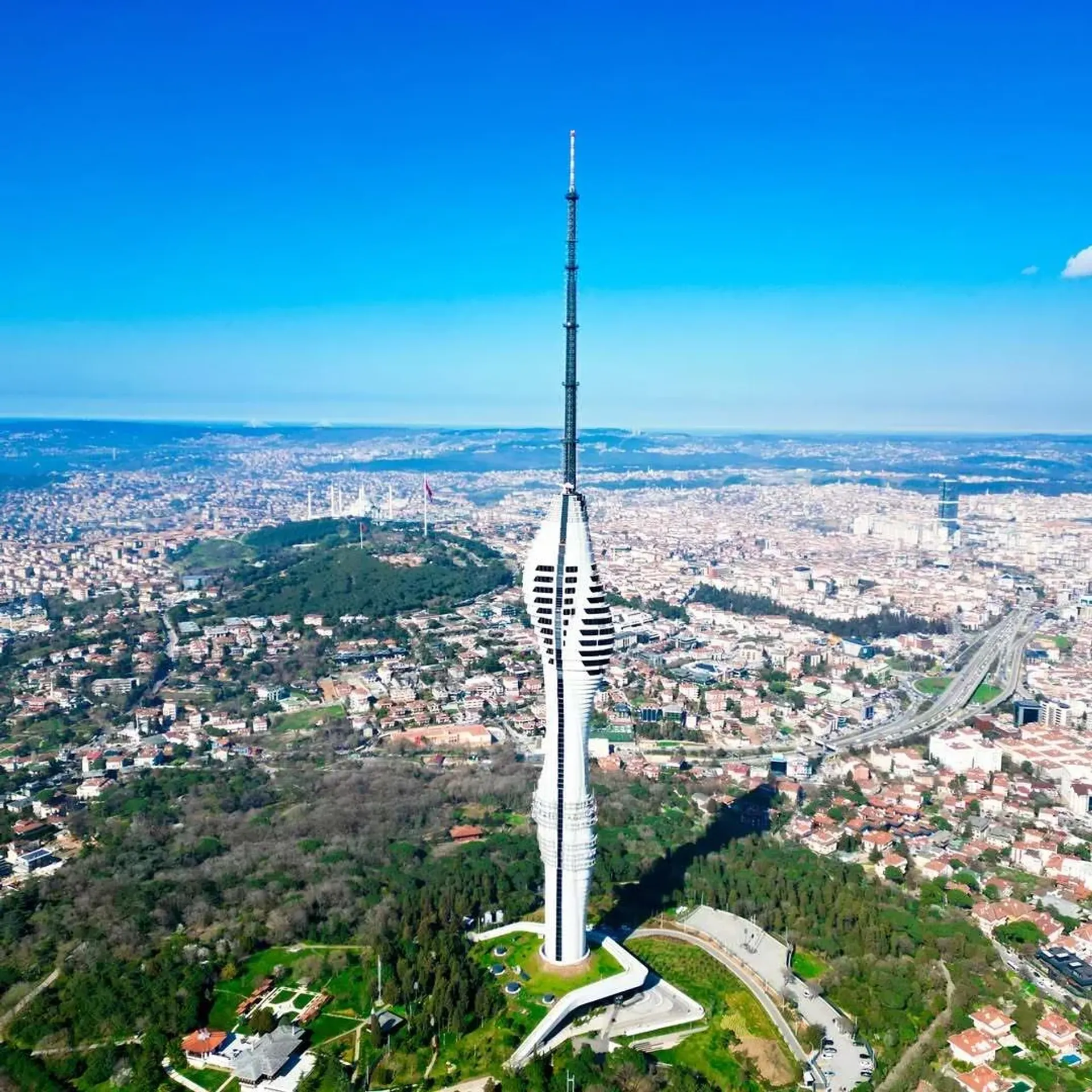 Camlica Tower Observation Deck Entry Ticket with Audio Guide