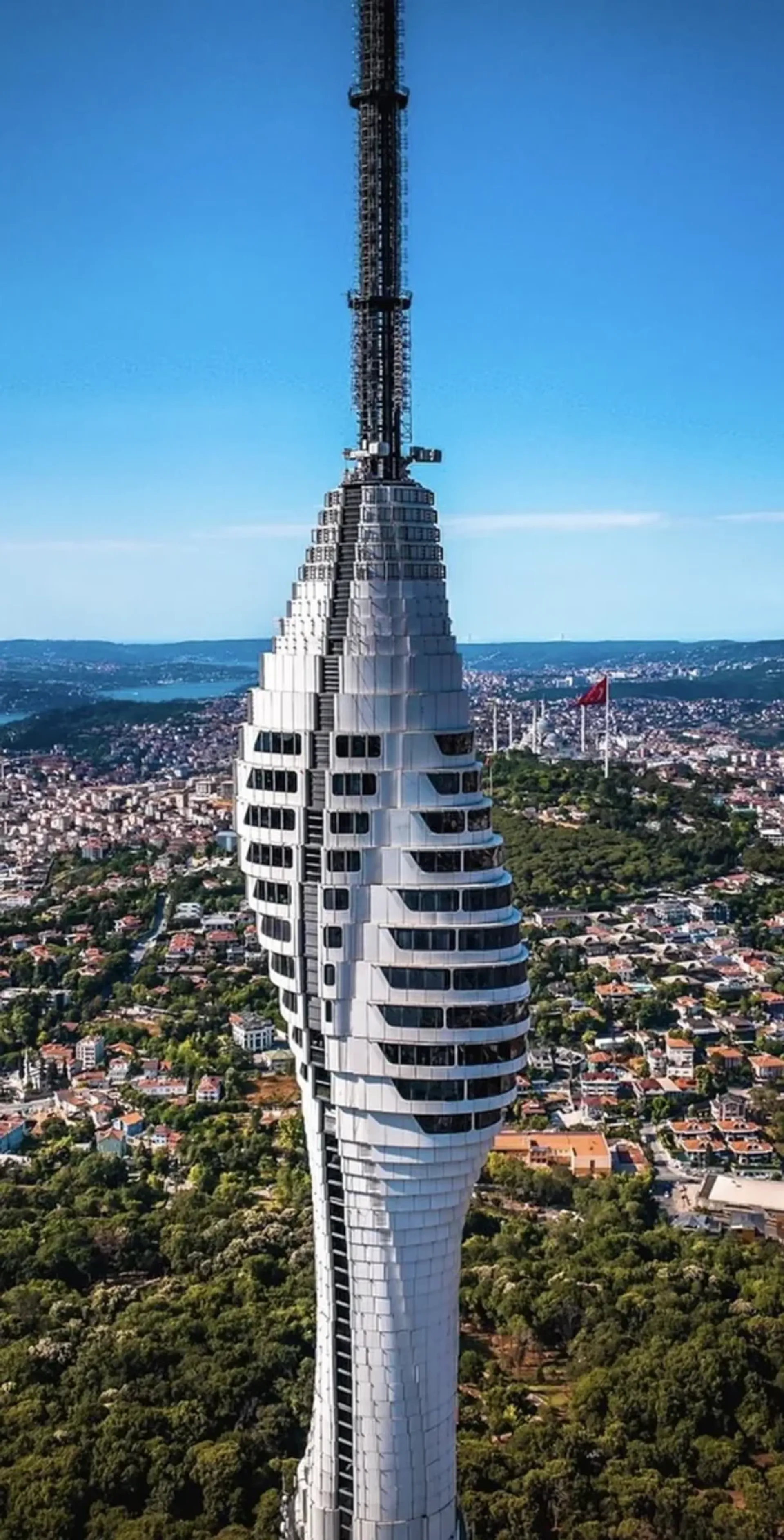 Camlica Tower Observation Deck Entry Ticket with Audio Guide