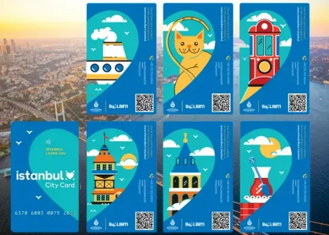 Unlimited Istanbul Public Transportation Card
