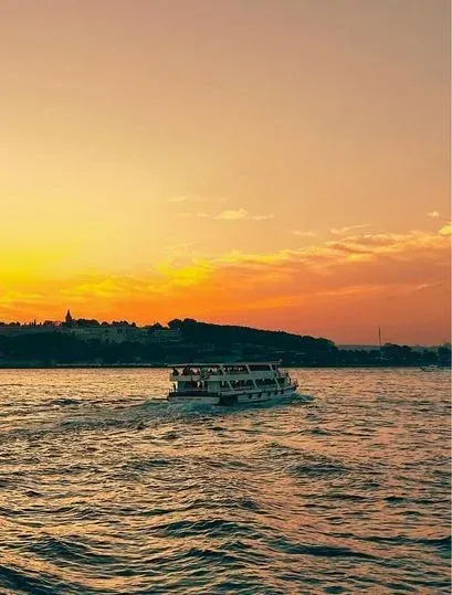 Golden Horn & Bosphorus Sunset Cruise with Audio Guide