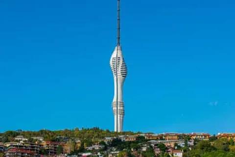 Camlica Tower Observation Deck Entry Ticket with Audio Guide