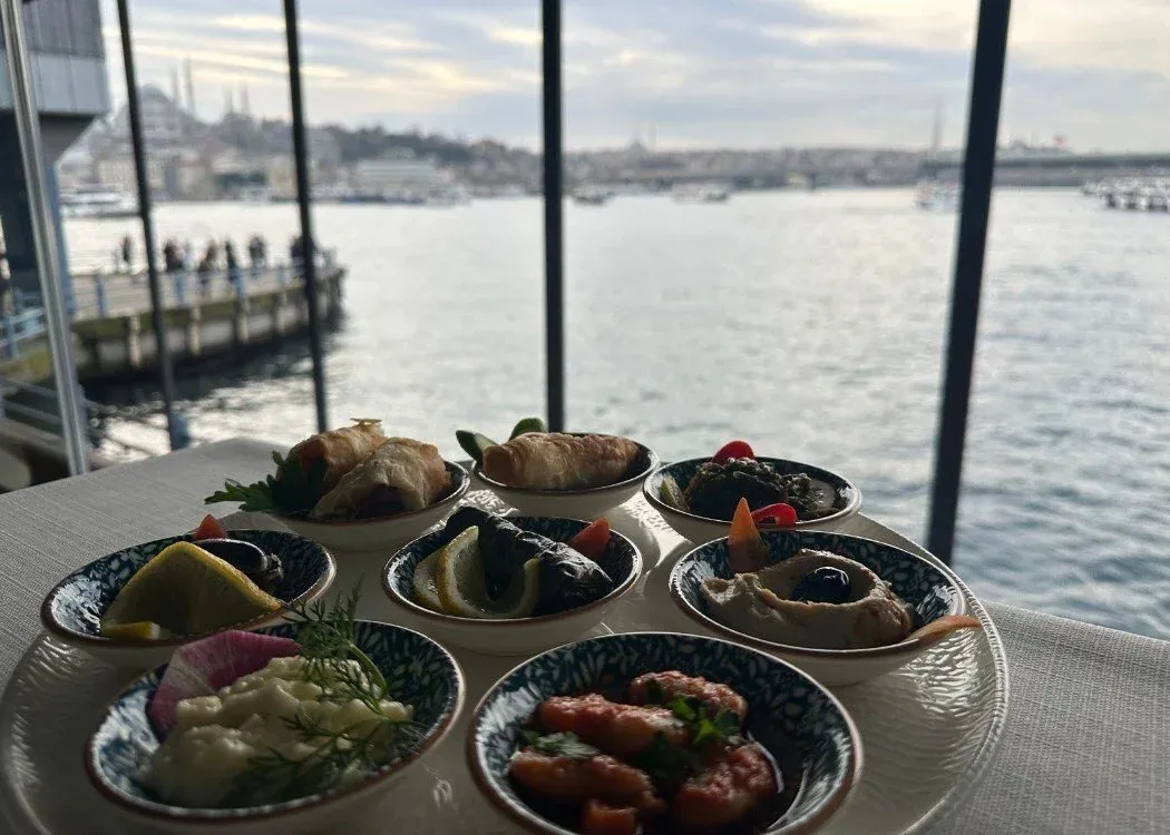 Authentic Turkish Cuisine Tasting Experience Under Galata Bridge