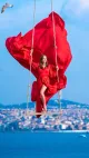 Rooftop Galata: Flying Dress Photoshoot Experience